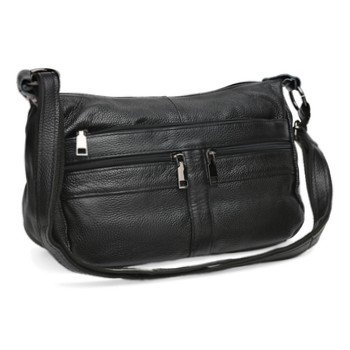 Borsa Leather K1105-black