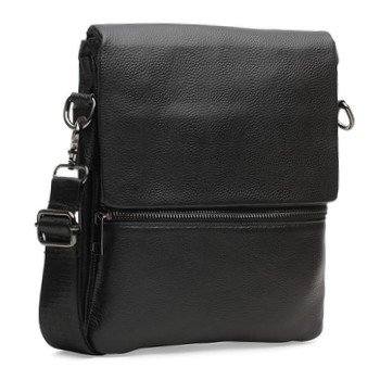 Borsa Leather K12056-black