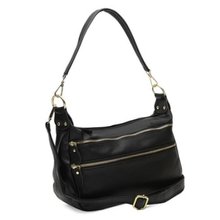 Borsa Leather K1213-black