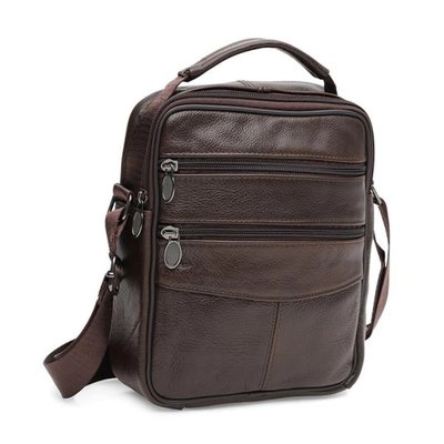 Borsa Leather K12314br-brown