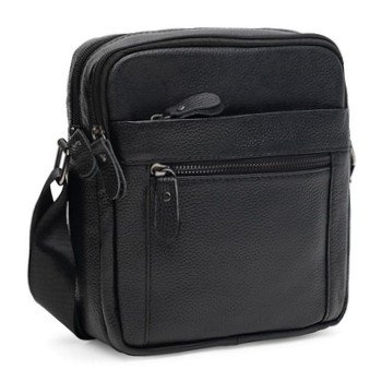 Borsa Leather K12333-black