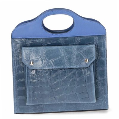 Italian Bags 11100blue