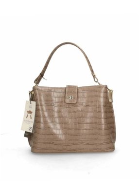 Italian Bags 556024taupe