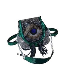 Italian Bags Eye Green