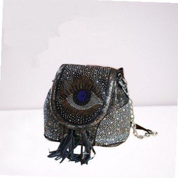 Italian Bags Eye Silver