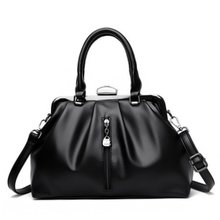 Italian Bags Fold Black