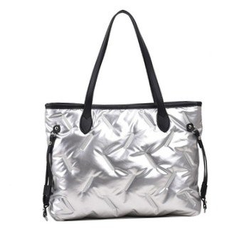 Italian Bags Fur Silver