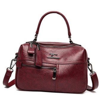 Italian Bags Ricco Burgundy