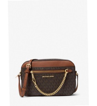 Michael Kors -  Jet Set Large Logo Crossbody Bag