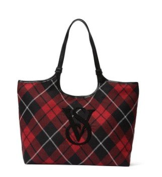 Victoria's Secret Plaid Tote